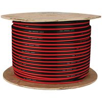 Metra SWRB16-500 Zip Wire 16 Gauge 500-Foot Each (Red and Black)