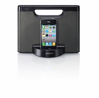Sony RDPM5IP 30-Pin iPhone/iPod Portable Speaker Dock (Black)