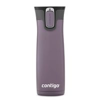 Contigo AUTOSEAL West Loop Vacuum-Insulated Stainless Steel Travel Mug, 20 oz, Dark Plum