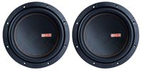 (2) Memphis Audio MOJO 610D2 10" 2200w Competition Car Subwoofers DVC 2 ohm Subs