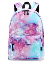 Abshoo Lightweight Water Resistant Galaxy Backpacks For Teen Girls Women School Bookbags (Galaxy Pink)