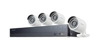 Wisenet SDH-B74043BF 8-Channel 1080p Full HD DVR Security System with 1TB Hard Drive, and 4 Weather-Resistant Cameras