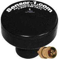 Sensor-1 DS-GPSM-TJ8551-BLK 1 Hz GPS Speed Sensor, Black Housing with Tee-Jet 855 Connector