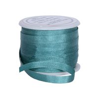 Threadart 100% Pure Silk Ribbon - 4mm Teal - No. 625-3 Sizes - 50 Colors
