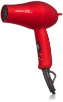 BaBylissPRO BABTT053T TT Tourmaline Titanium Travel Dryer, Red