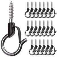 Besthouse Pack of 20 Q-Hanger, Lights Hanger Hooks Easy Release Outdoor Wire and Fairy Lights, Light House Garage Party Led Fairy Lights, Safety Buckle Design