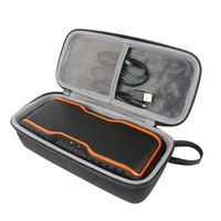 Hard Travel Case for AOMAIS Sport II II+ Portable Wireless Bluetooth Speakers by co2CREA (black)
