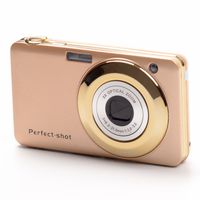 YSANY Perfect Shot 2.7inch TFT LCD 20.0MEGA Pixels 8X Optical Zoom Video Digital Camera HYK12Gold