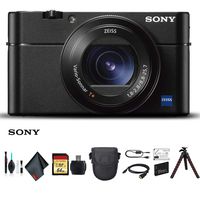 Sony Cyber-Shot DSC-RX100 VA Camera DSC-RX100M5A/B with Soft Bag, Tripod, Additional Battery, 64GB Memory Card, Card Reader, Plus Essential Accessories