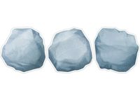 Creative Teaching Press Rocks 6" Designer Cut-Outs (8785)