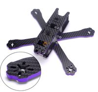 YoungRC 220mm FPV Racing Drone Frame kit Carbon Fiber X Quadcopter Frame with 4mm Arm