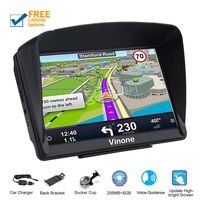 Car GPS Navigation,Vinone GPS Navigation System with Built-in Lifetime Maps,FM Car Navigation and Spoken Turn-by-Turn Directions