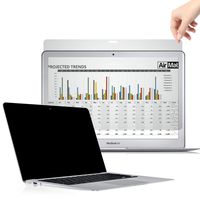 AirMat 15 Inch MacBook Pro Privacy Screen Filter for Model A1707 with Touch Bar - Premium Anti Glare Protector