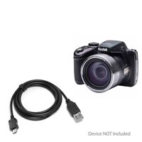 BoxWave Kodak PixPro AZ521 Cable, [DirectSync Cable] Durable Charge and Sync Cable for Kodak PixPro AZ521