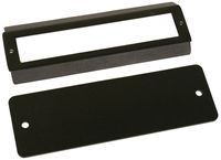 Tuffy 151-01 Stereo Dash Cutout Cover Plate, Black
