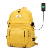Laptop School Backpack for Men Women, USB Charging Bookbag Fits 14 inch Laptop