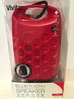 Vivitar Infinite Bluetooth Speaker - Red - Limited Edition