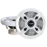 Bazooka MAC6510W  6.5-Inch Marine Coaxial Speaker - Set of 2 (White)