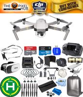 DJI Mavic Pro Platinum Edition Pro Accessory Bundle with Backpack, 7 Piece Filter Kit, Vest Strap, Landing Pad Plus Much More (1 Battery Total)