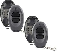 Discount Keyless Remote Car Key Fob Cover Replacement Case Outer Shell Button Pad For BAB237131-022 (2 Pack)