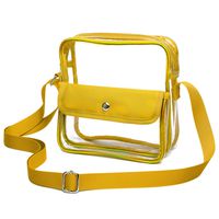 Clear Purse, iSPECLE Clear Stadium Bag Approved for NFL NCAA, Adjustable Strap