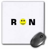Print of Ron With Smiley Face For O - Mouse Pad, 8 by 8 inches (mp_204840_1)