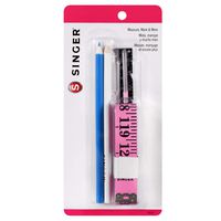 SINGER 00321 Measure, Mark and More - 120-Inch Tape Measure, 2 Fabric Pencils, & 6-Inch Sewing Gauge