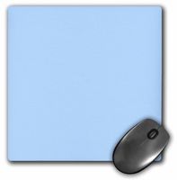 3dRose LLC 8 x 8 x 0.25 Inches Mouse Pad, Baby Powder Blue (mp_30668_1)