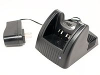 Upstart Battery Replacement for Motorola HT1250.LS Charger - Compatible with Motorola HNN9008A Two-Way Radio Chargers (100-240V)