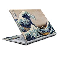 MightySkins Skin Compatible with Microsoft Surface Book 2 13" (2017) - Great Wave of Kanagawa | Protective, Durable, and Unique Vinyl Decal wrap Cover | Easy to Apply, Remove | Made in The USA