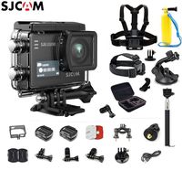 SJCAM SJ6 Kit {Including Extra Battery, 6-in-1 Accessories} SJ6 LEGEND Dual Screen 2″ LCD Touch Screen 2880×2160 Novatek NT96660 Panasonic MN34120PA CMOS 4K Ultra HD Sport DV Action Camera