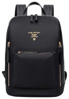 Wolfrealm Laptop Backpack for Women 14 inches Computer Notebook Business Bag Ladies Lightweight Backpack Purse College School Bag,Black