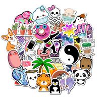 Vakili Stickers for Water Bottles 50 Pcs, Vinyl Waterproof Stickers, Suitable for Water Bottle, Laptop, Skateboard, Phone, Guitar, Luggage