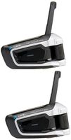 Cardo scala rider PACKTALK BOLD With Natural Voice Motorcycle Communication and Entertainment System, Connect 2 to 15 Riders (Dual Pack