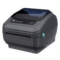 Zebra - GK420d Direct Thermal Desktop Printer for labels, Receipts, Barcodes, Tags, and Wrist Bands - Print Width of 4 in - USB, Serial, and Parallel Port Connectivity - GK42-202510-000