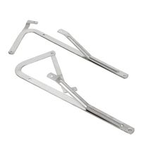 Attic Ladder Spreader Hinge Arms Replacement Kit for Werner 55-1 MFG 2006 and Older - (Pair)