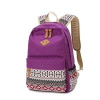Backpack for Girls, Sugaroom School Backpack Canvas Bookbags Teen Backpacks
