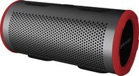 Braven Stryde 360 Degree Sound [2500 mAh] Waterproof Bluetooth Speaker - Gray/Red