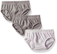 Hanes Ultimate Baby Flexy 3 Pack Diaper Covers, Grey, 18-24 Months