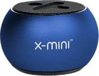 X-mini Click 2 Portable Bluetooth Capsule Speaker, Loud Volume, Wireless, Built in Camera Shutter, Stereo Pairing, Lightweight, for Home/Outdoor/Travel, for iPhone, Android and More (Blue)