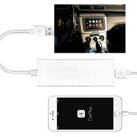HkittyXiong USB Car Play Dongle Compatible Android Car Navigation, Mini Car-Play Box Compatible Android Car Multimedia Player Connect by USB Support Touch and Voice Control