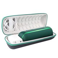 Khanka Hard Travel Case Replacement for Sony SRS-XB22 Extra Bass Portable Bluetooth Speaker (Green Zipper)