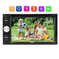 EinCar Double Din 6.2" HD Car Radio with GPS Autoradio Bluetooth Capacitive Multi-Touch Screen 2din Sat Nav Car Stereo Win 8 System in Dash Bluetooth DVD Player Multimedia Support USB SD AM FM iPod