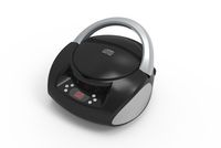 Sylvania SRCD251-Black Portable CD Radio Boombox (Black)