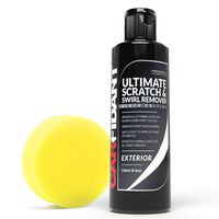 Carfidant Black Car Scratch Remover - Ultimate Scratch and Swirl Remover for Black and Dark Paints- Solvent & Paint Restorer - Repair Paint Scratches, Scratches, Water Spots! Car Polish Buffer Kit