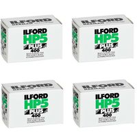 Ilford 1574577 HP5 Plus, Black and White Print Film, 35 mm, ISO 400, 36 Exposures (Pack of 4)
