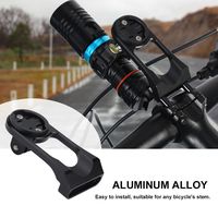 Bicycle Computer Mount Out Front Bike Mount Bicycle Handlebar Computer Mount Holders Stem Extension Bracket for Garmin Edge 200, 500, 510, 800, 810, 1000 GPS Cycling Computers & Sports Camera (Black)