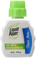 Paper Mate Liquid Paper Fast Dry Correction Fluid, 22 mL, 12 Count