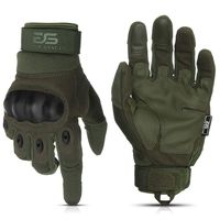 Glove Station The Combat Military Police Outdoor Sports Tactical Rubber Knuckle Gloves for Men