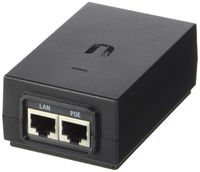 Ubiquiti POE-24 Power Over Ethernet Injector - 120 V AC, 230 V AC Input - 24 V DC, 1 A Output - 1 10/100/1000Base-T Input Port(s) - 1 10/100/1000Base-T Output Port(s)